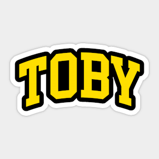 Toby Sticker